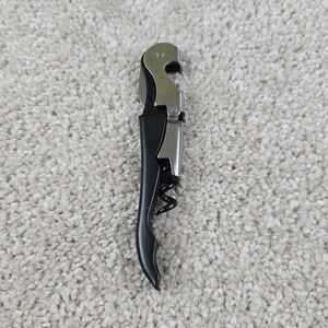 Disney Cruise Line Wine Opener Black Silver Waiter's Corkscrew Bottle Opener